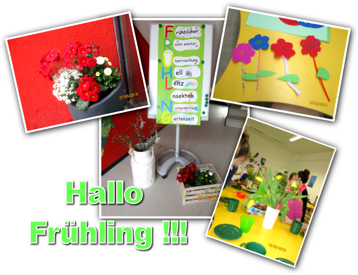 Kita Schwalbennest - Hallo Frühling!!! Kita Schwalbennest - Hallo Frühling!!!